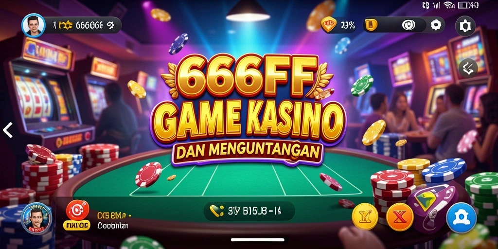 Screenshot gameplay 666FF menampilkan pengalaman Kasino yang mengasyikkan.