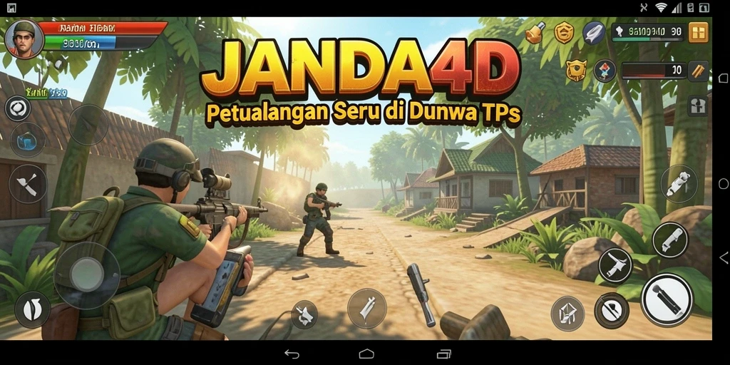 Tampilan gameplay seru JANDA4D yang memukau dan penuh aksi.
