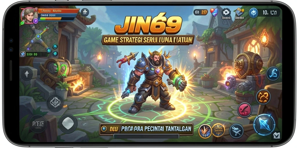 Tampilan gameplay seru penuh strategi di JIN69.