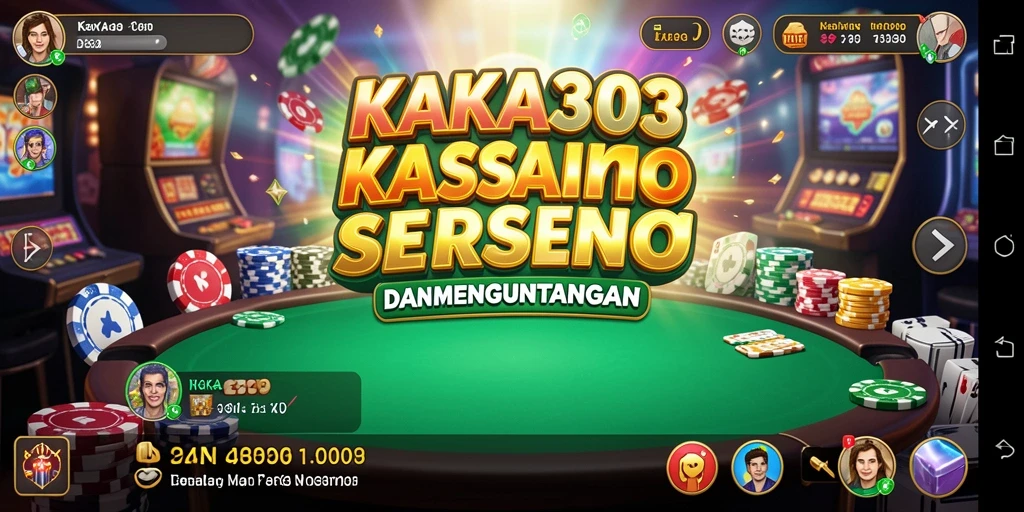 Screenshot utama KAKA303 menampilkan gameplay Kasino yang seru dan menarik.