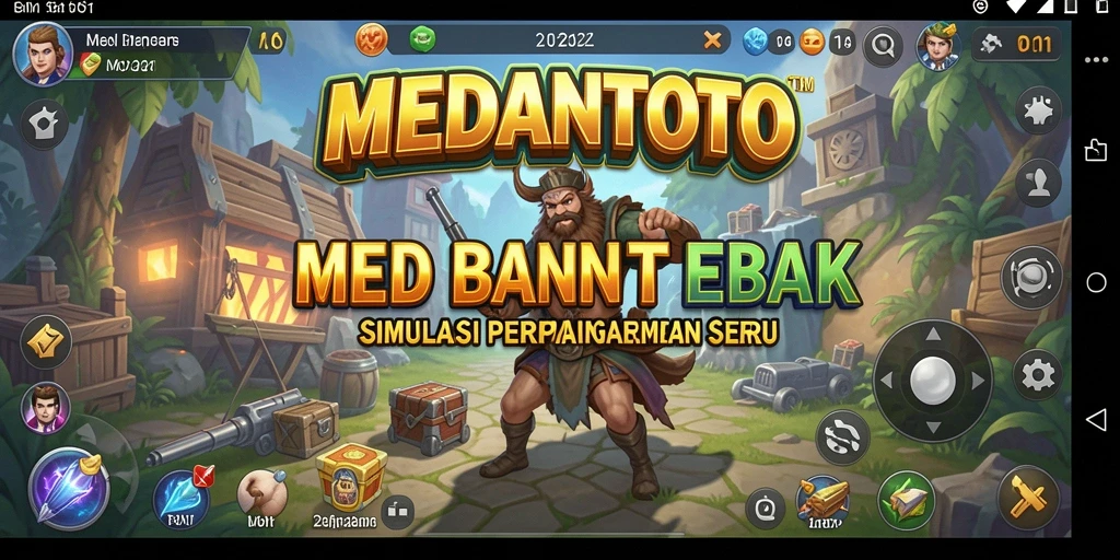 Tampilan gameplay MEDANTOTO yang menarik dan penuh tantangan.