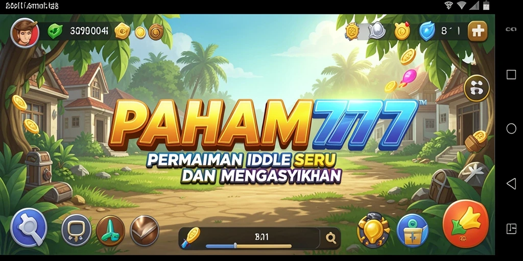 Tampilan gameplay PAHAM777 dengan mekanisme Idle yang menarik.