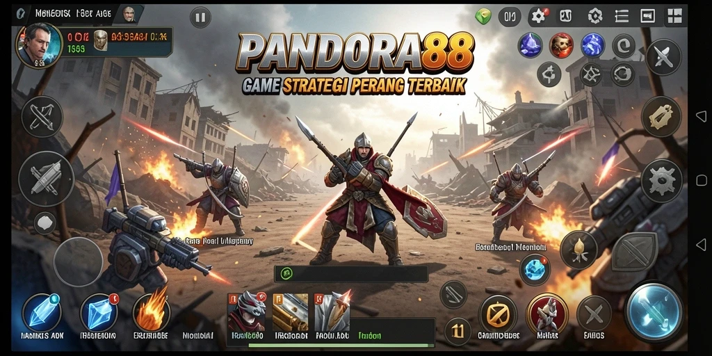Gameplay PANDORA88 yang penuh strategi dan tindakan.