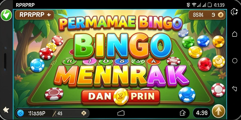 Tampilan gameplay menarik dari RPRPRP saat bermain Bingo.
