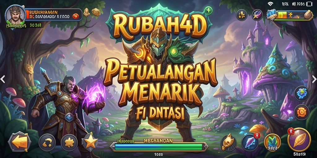 Tampilan gameplay <strong>RUBAH4D</strong> yang menampilkan petualangan dan tantangan menarik.